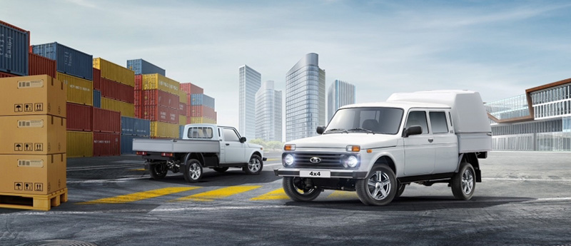 Старт продаж обновленных бортовых платформ и фургонов на базе LADA 4x4