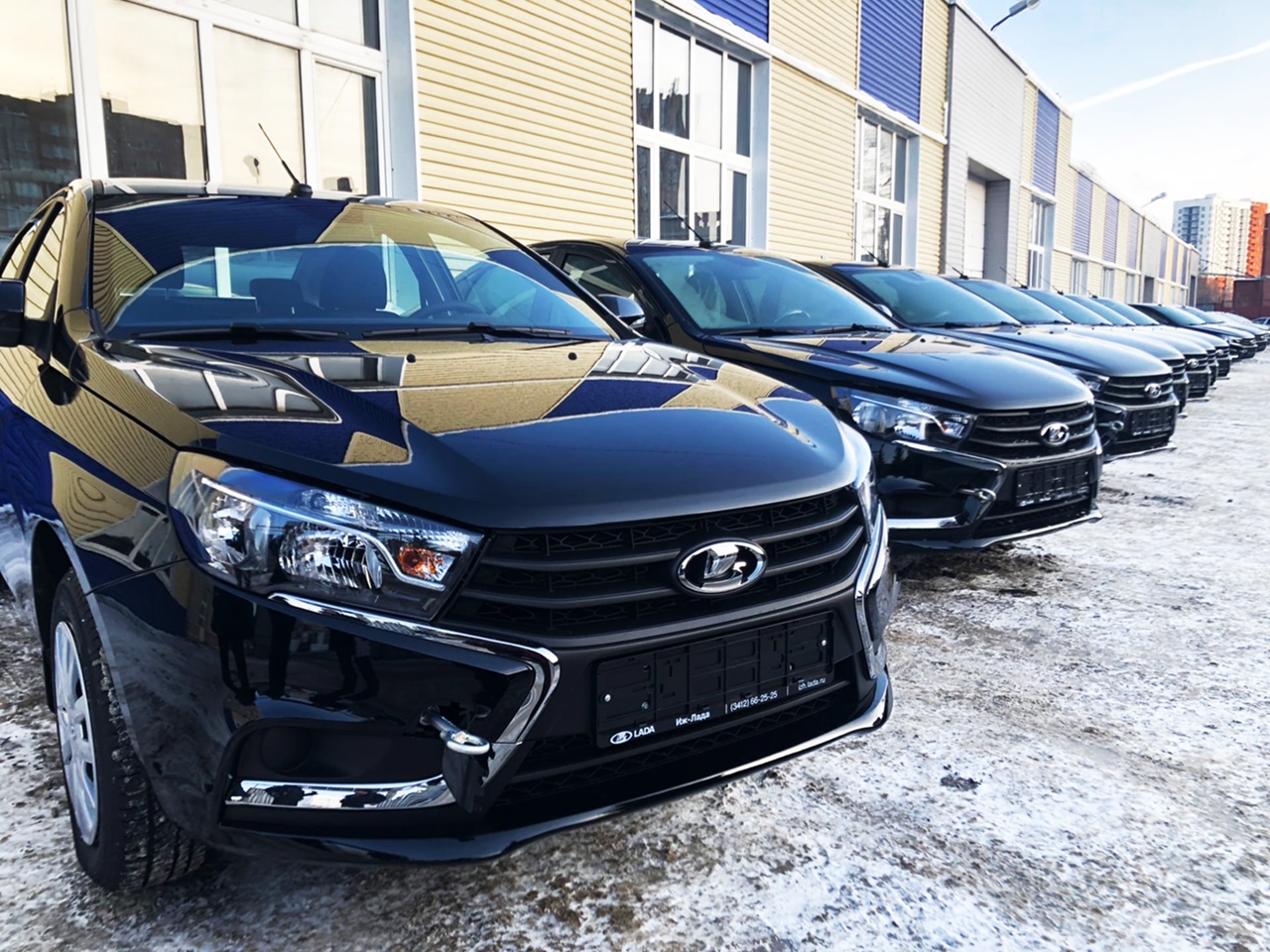 29 автомобилей LADA Vesta пополнили автопарк Правительства Удмуртии.