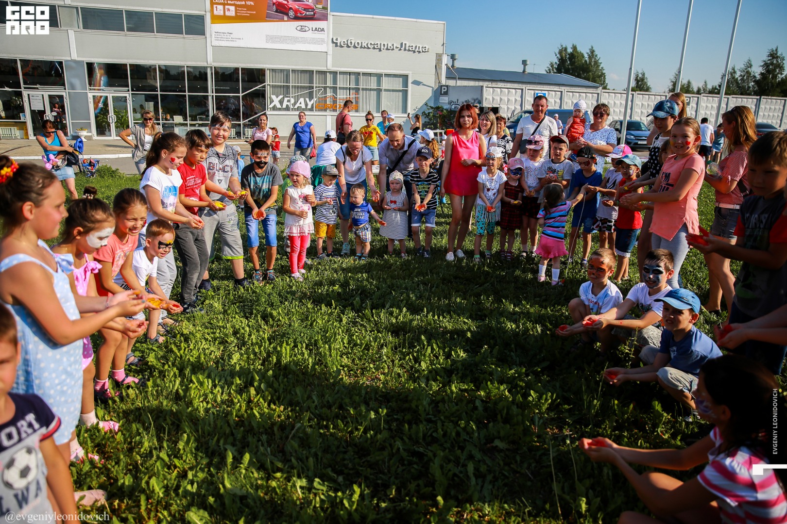 Детский праздник «Будущее LADA – это мы» в Новочебоксарске