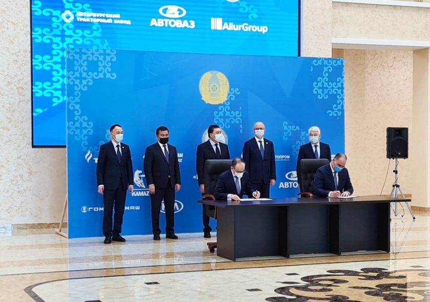 АВТОВАЗ подписал договор с индустриальным партнером в Казахстане