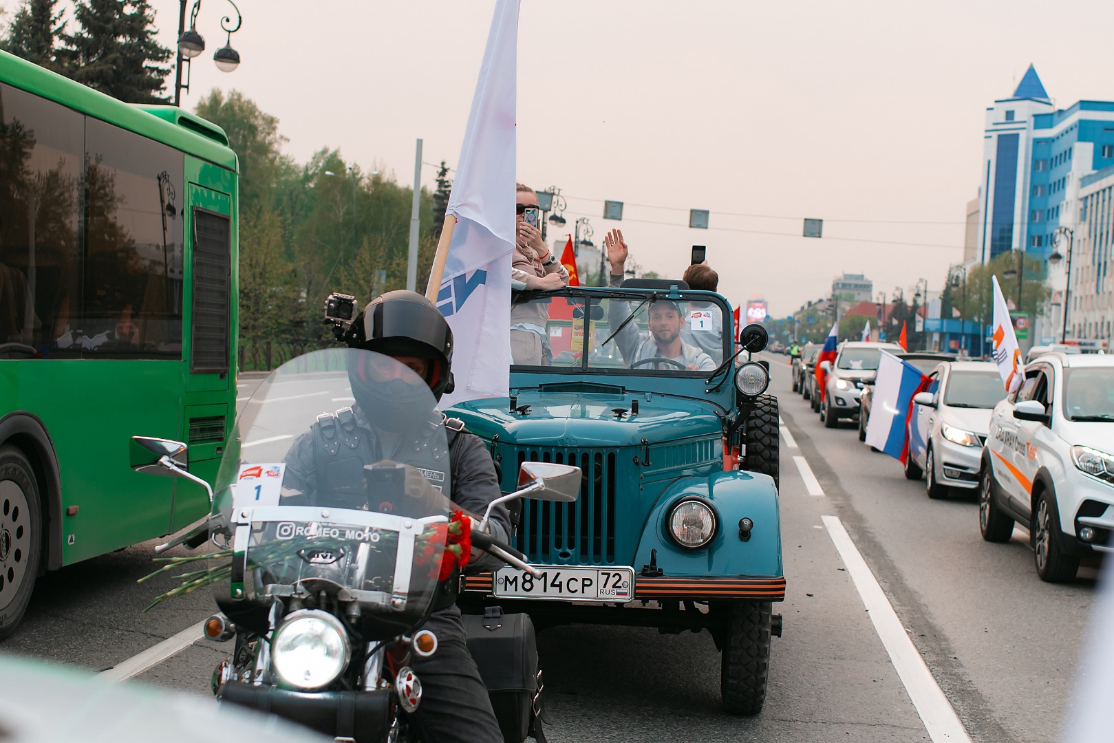 АВТОПРОБЕГ В ЧЕСТЬ ДНЯ ПОБЕДЫ!