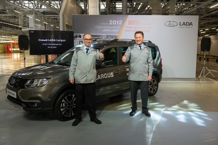 Новый LADA Largus: старт производства