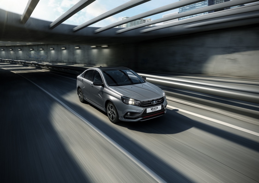 Стартовали продажи LADA Vesta Sport c пакетом «двухцветная окраска»