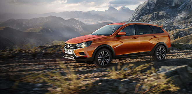 LADA VESTA SW ЗА 6300 РУБ. В МЕСЯЦ*