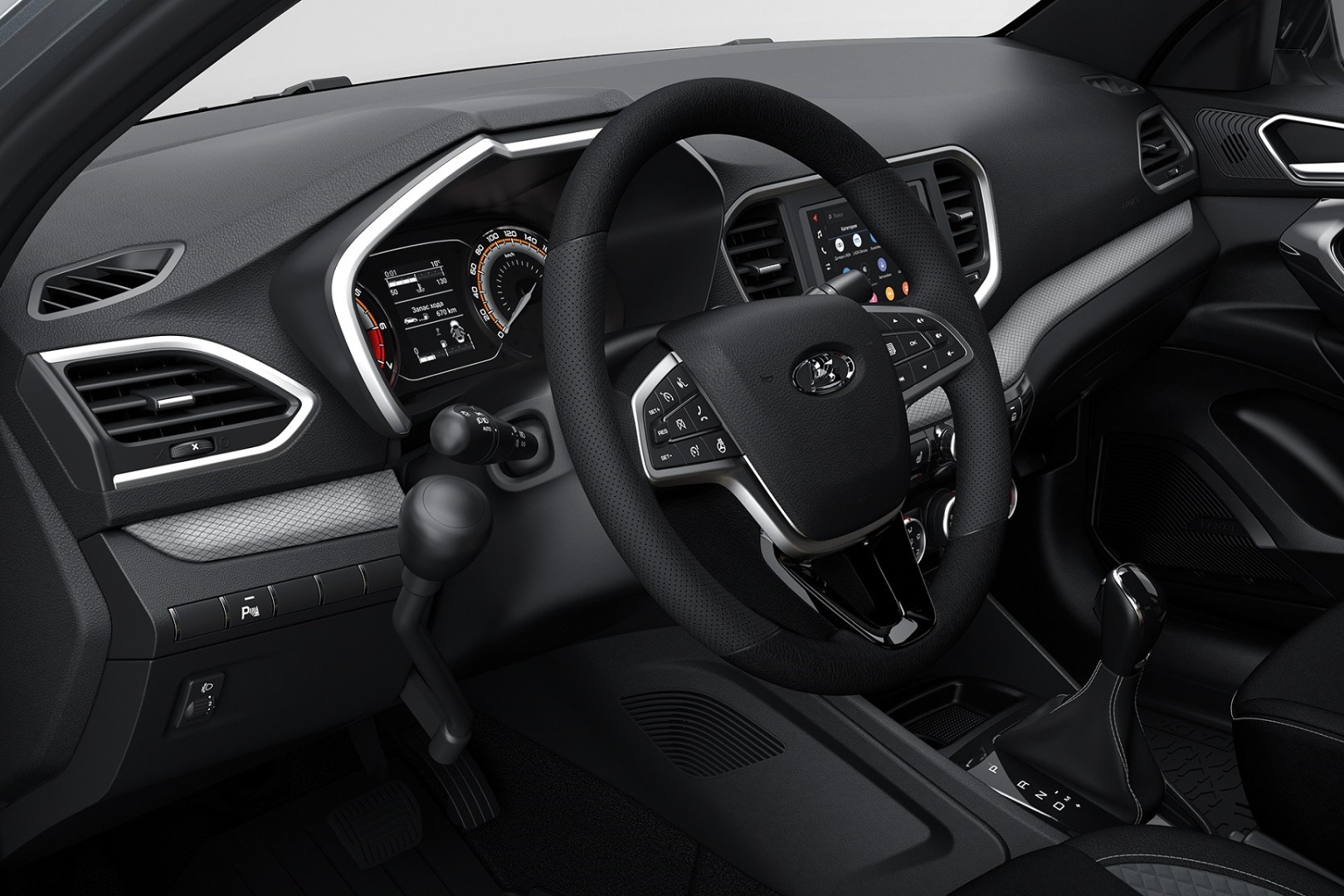 СТАРТ ПРОИЗВОДСТВА LADA VESTA С РУЧНЫМ УПРАВЛЕНИЕМ