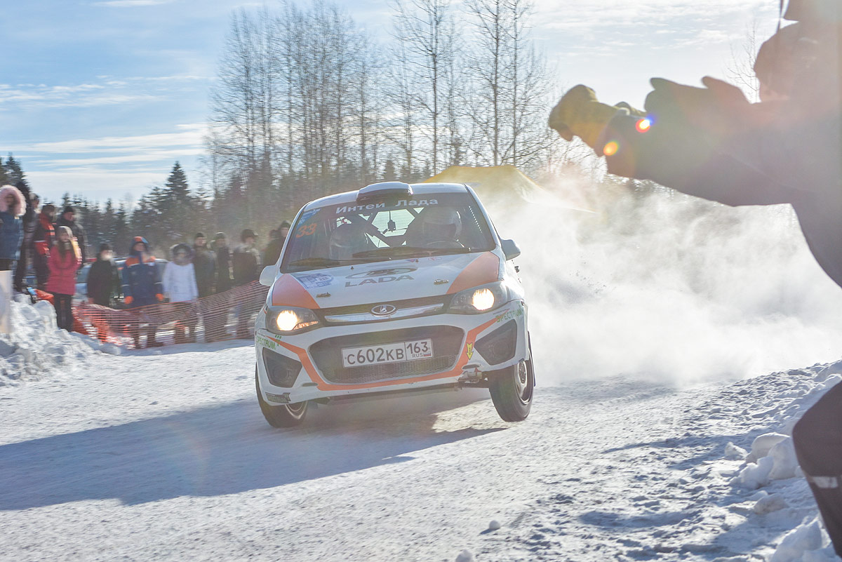 LADA Rally Cup. Весенний старт в морозной Карелии