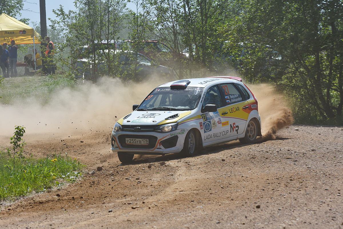 Третий этап LADA Rally Cup состоялся в Пушкинских Горах