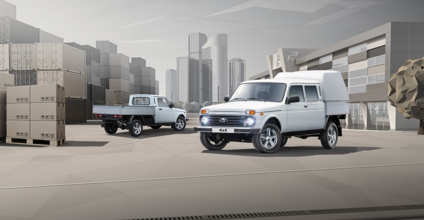 Старт продаж обновленных бортовых платформ и фургонов на базе LADA 4x4
