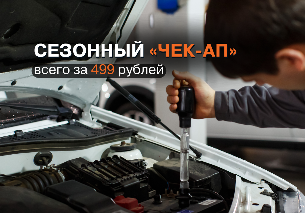 Комплексная проверка Вашего автомобиля за 499 рублей