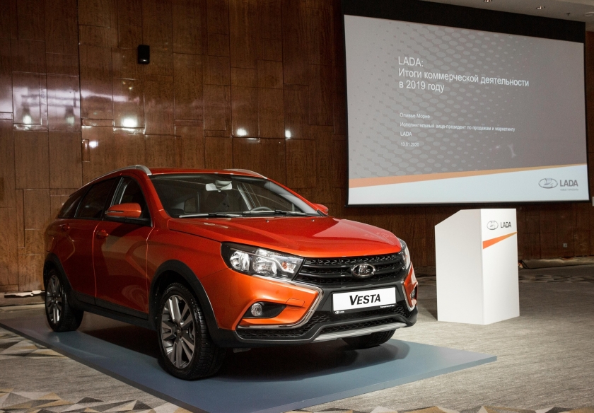 LADA увеличила продажи и рыночную долю в 2019 году