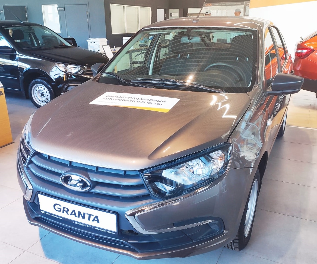 LADA Granta с новым двигателем